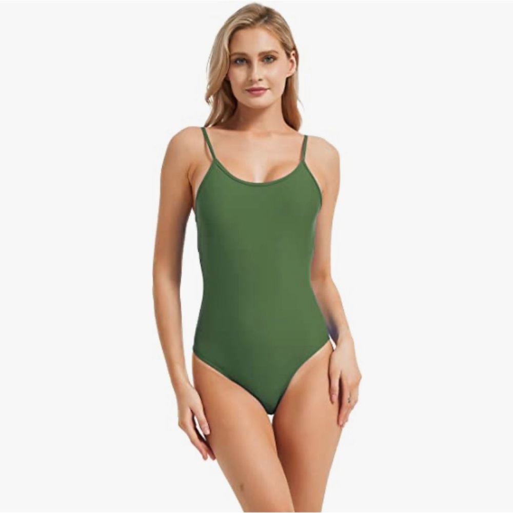 🆕WOMENS RETRO ONE PIECE SWIMSUIT SIZE M